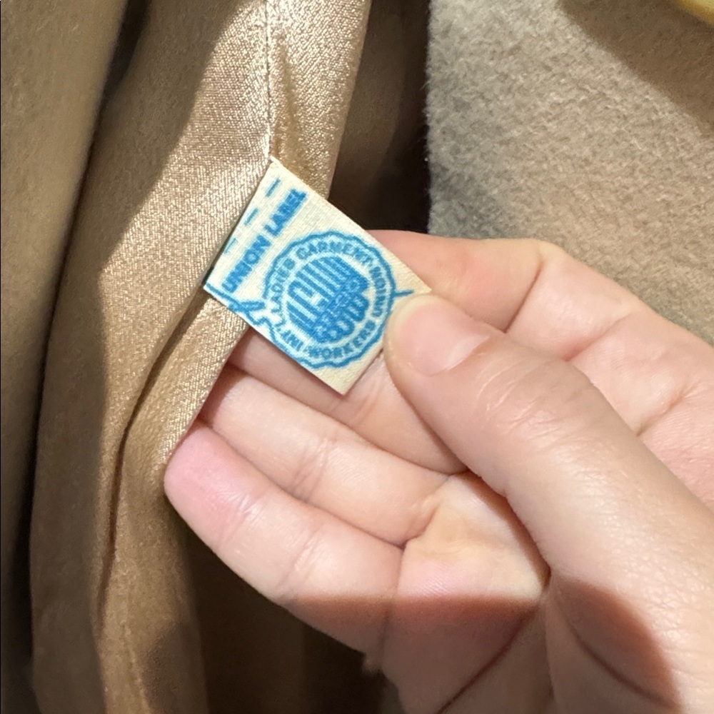 NWT 100% Cashmere Trench Coat - Picture 6 of 7